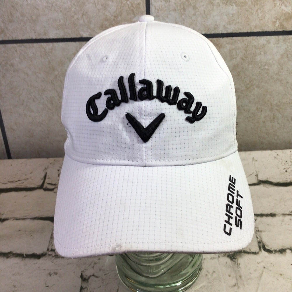 Callaway White‎ Golf Hat Adjustable Ball Cap